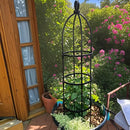 Suporte de Flores em Treliça para Plantas com Design Europeu