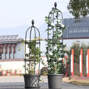 Suporte de Flores em Treliça para Plantas com Design Europeu